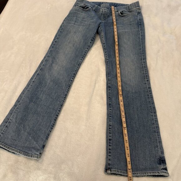 LUCKY BRAND Jeans Women’s Size Small Maternity Pull On Bootcut/Flare Leg Jeans - Picture 6 of 9